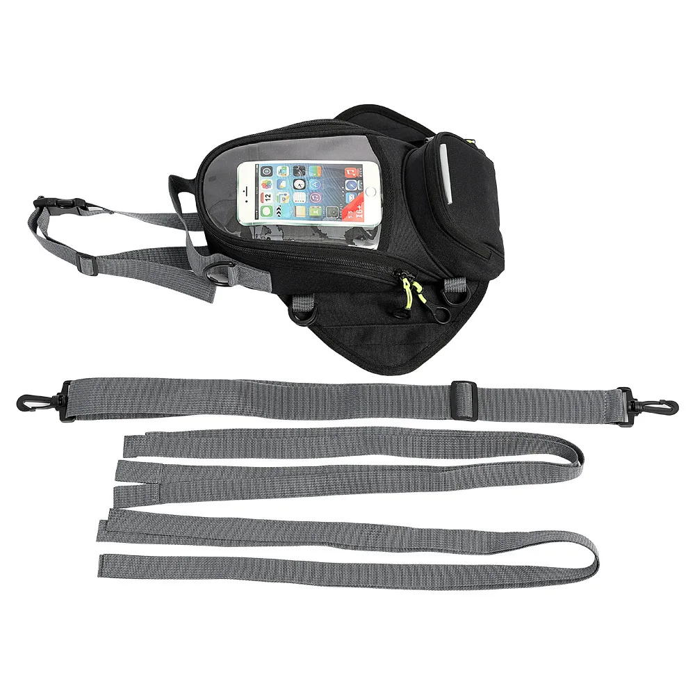 Nueva bolsa para moto, con com - Magnetic Tank Bag reseña y precio